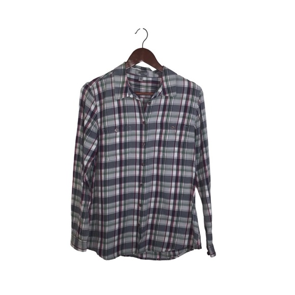 Hornytoad Mixologist Organic Cotton Button Front Long Sleeve Shirt Size Small. - Picture 1 of 11